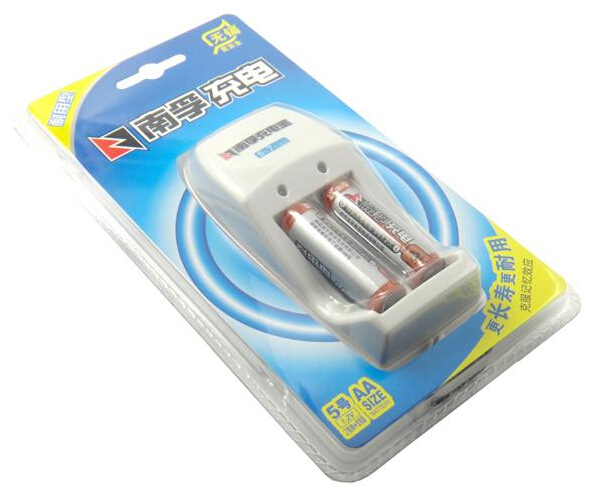 南孚充电王5号7号通用 耐用型AAA-2B 型号NFCK0210